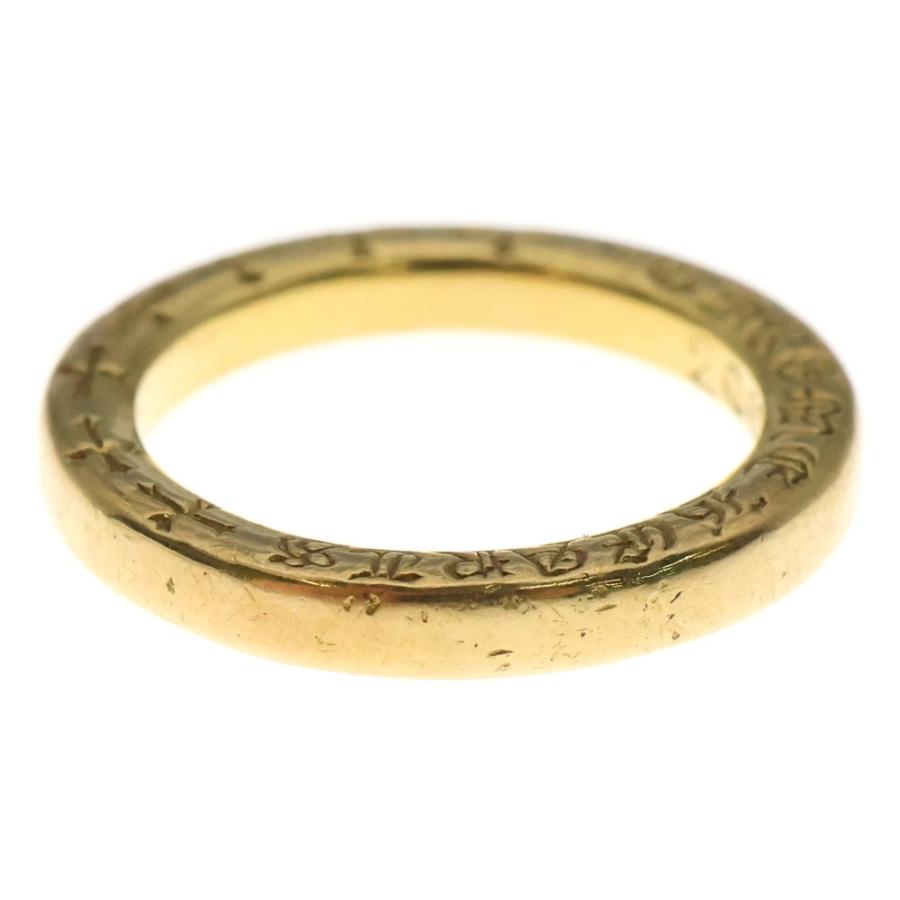 CHROME HEARTS（クロムハーツ） 22K NTFL ゴールドリング : BRING