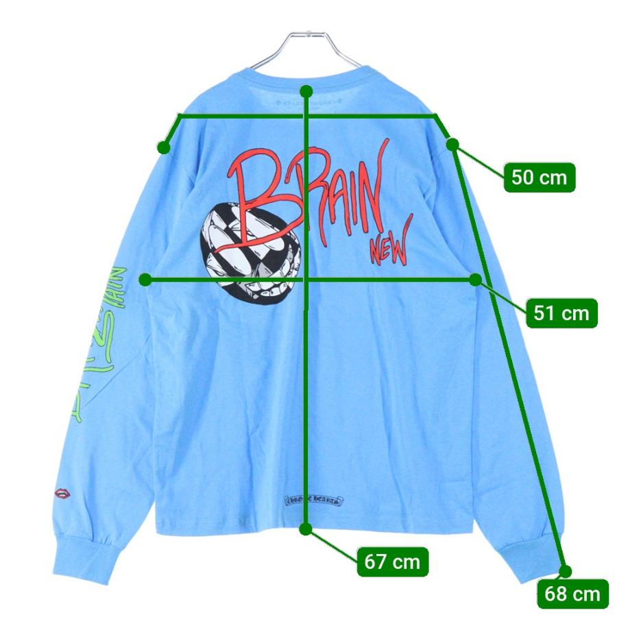 クロムハーツマッティボーイ ブレイン ロングスリーブTシャツ CHROME HEARTS クロムハーツ ×MATTY BOY BRAIN NEW L/S TEE ×マッティ