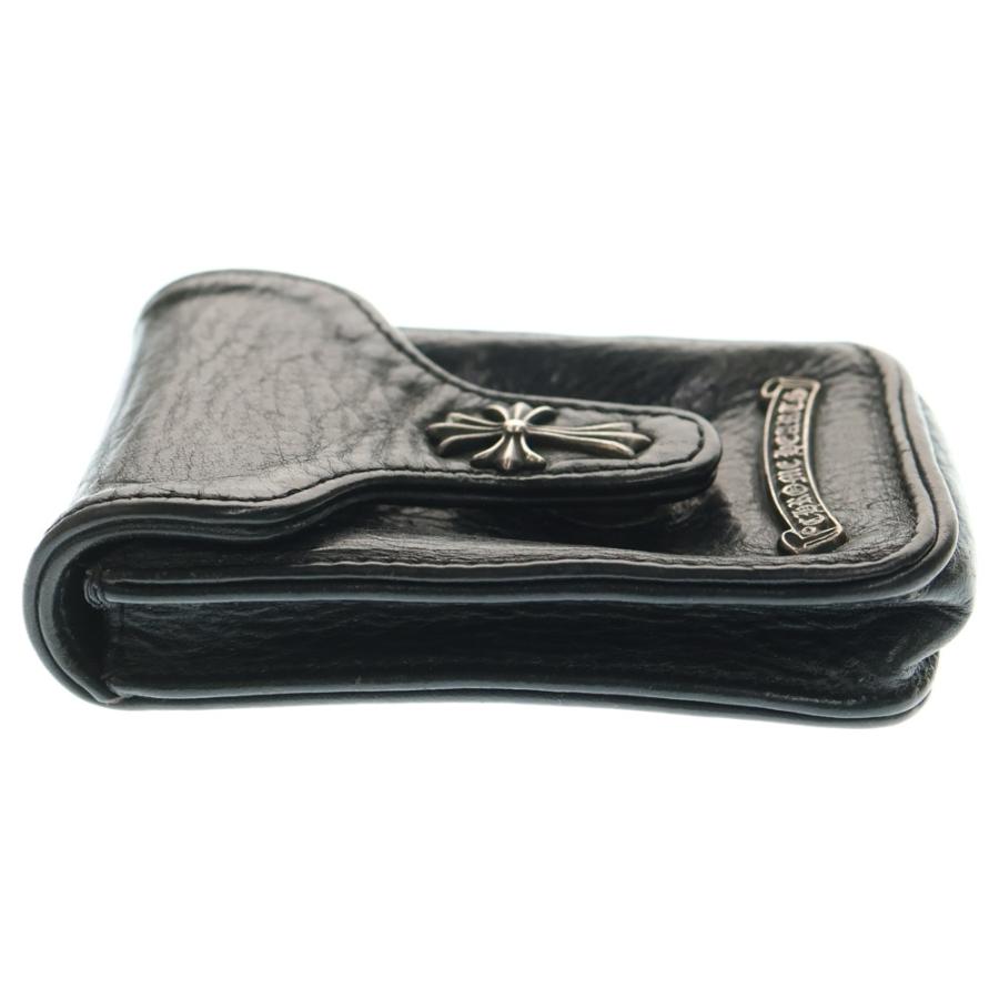 CHROME HEARTS（クロムハーツ） スモールCHクロス クロスボタン レザー