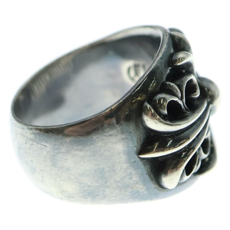 Chrome heartsシルバーリング CHROME HEARTS（クロムハーツ） KEEPER RING キーパーリング シルバー