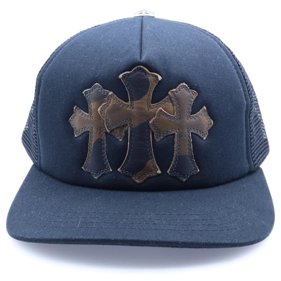CHROME HEARTS（クロムハーツ） Cemetery Cross Patch Trucker Cap