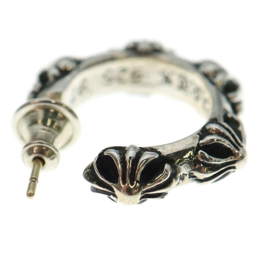 CHROME HEARTS（クロムハーツ） HOOP CROSS クロスバンド フープピアス