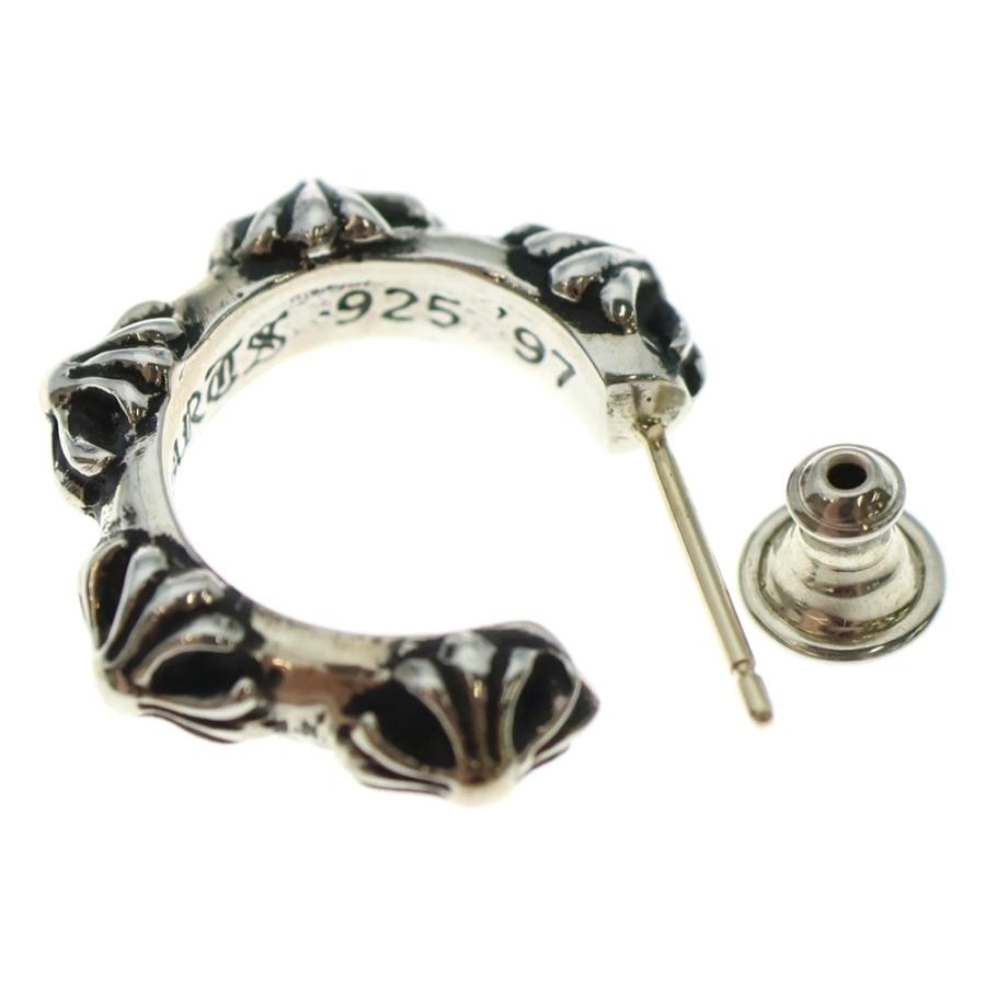 CHROME HEARTS（クロムハーツ） HOOP CROSS クロスバンド フープピアス