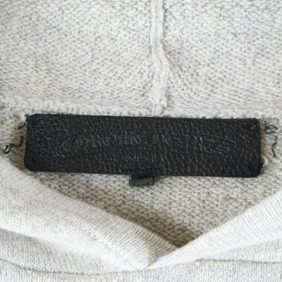 CHROME HEARTS 裏起毛グレー レア商品　即決本日のみ140000円 Chrome Hearts Triple Cross Gray Zip Up Hoodie - SRM – SHENGLI ROAD