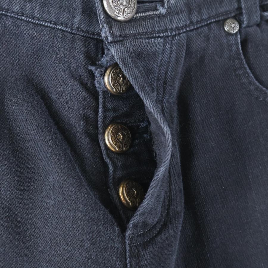 CHROME HEARTS（クロムハーツ） JEAN SL FLEURKNEE ダガージップフレア