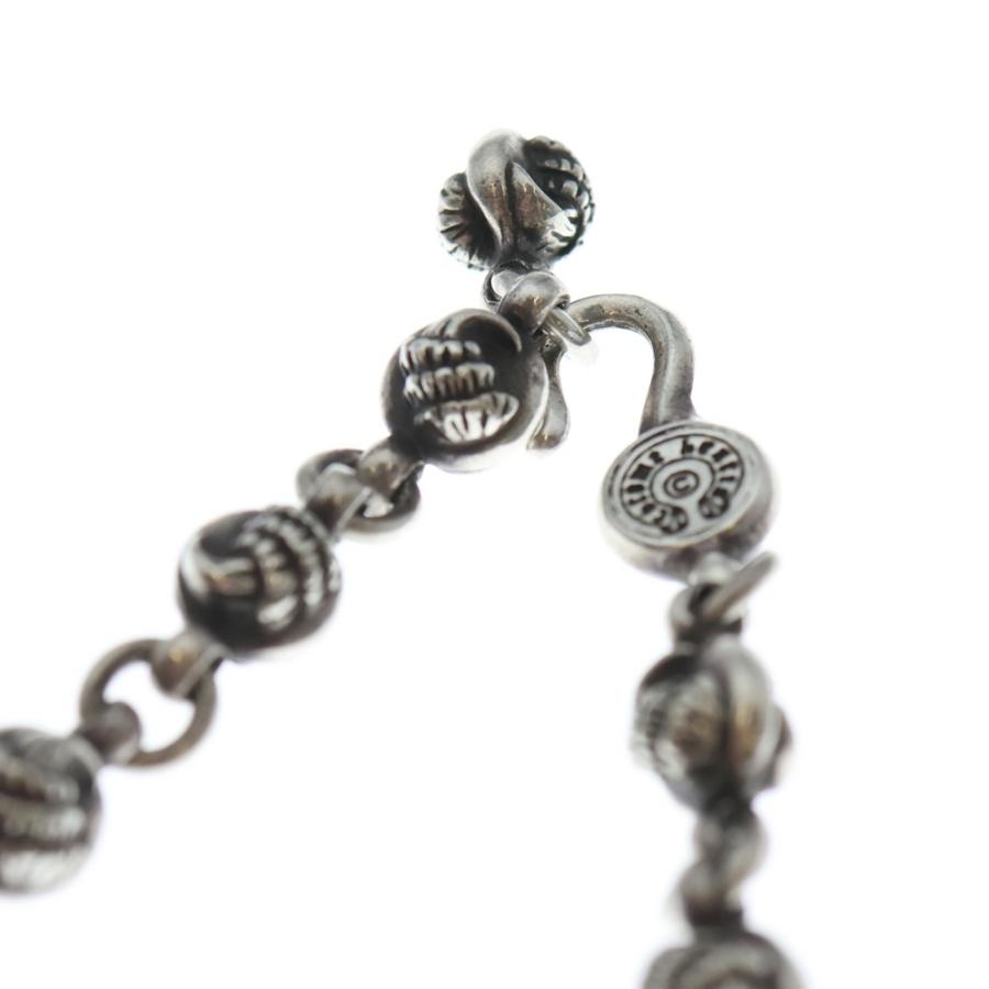 極美品 クロムハーツ ネックレス925シルバー CHROME HEARTS@1 CHROME HEARTS（クロムハーツ） #1 CROW BALL CHAIN クロウボール