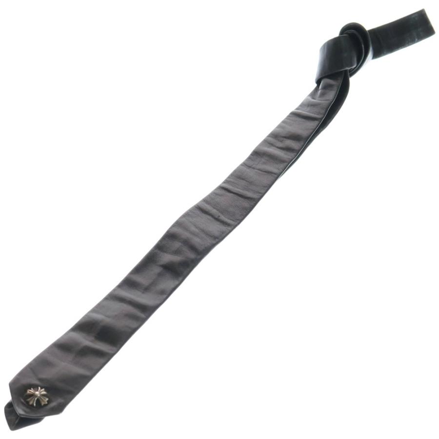 CHROME HEARTS（クロムハーツ） TIE NEK SKNNY LTHR CHプラスモチーフ