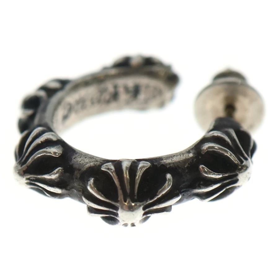 CHROME HEARTS（クロムハーツ） HOOP CROSS クロスバンド フープピアス