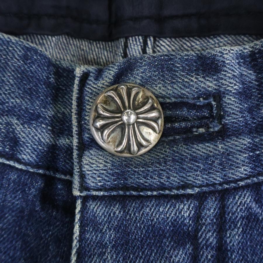CHROME HEARTS（クロムハーツ） DNM PANTS クロスボタンフライデニム