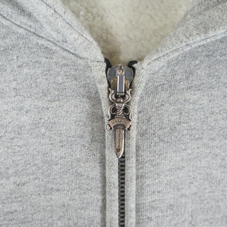 CHROME HEARTS（クロムハーツ） #10ダガージップ 袖クロスパッチ付き