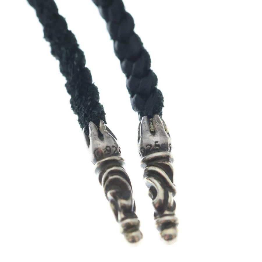 CHROME HEARTS（クロムハーツ） LEATHER BRAID スクロールレザー