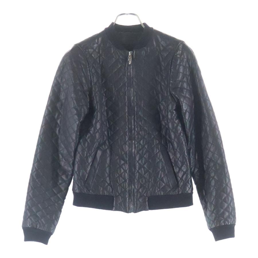 CHROME HEARTS（クロムハーツ） レザーキルティングジップアップ