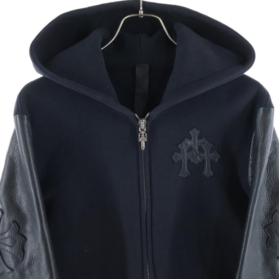 CHROME HEARTS（クロムハーツ） ワイノット レザークロスパッチ アーム