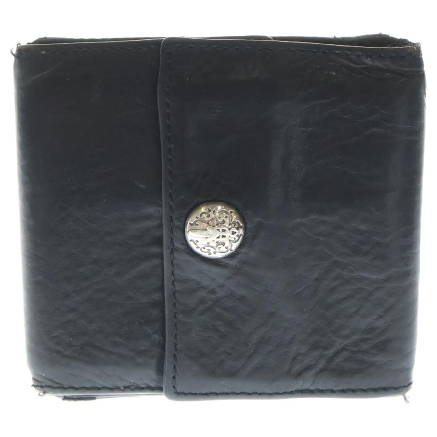 CHROME HEARTS（クロムハーツ） 2FACE ホースシューボタンレザー財布