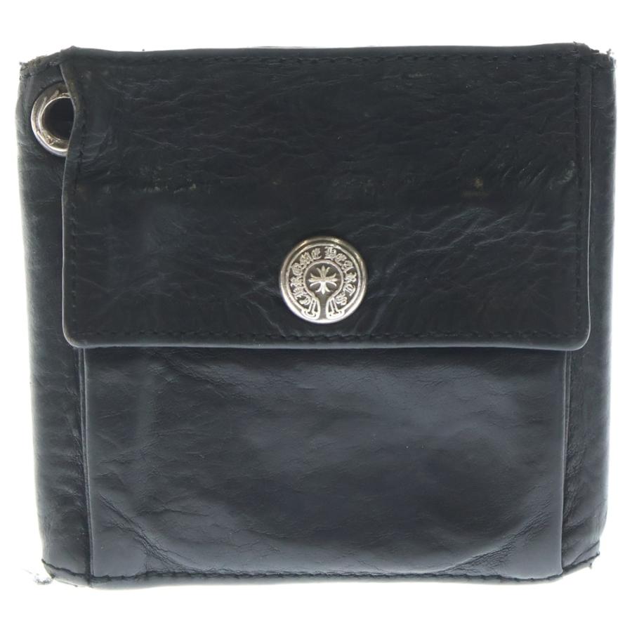 CHROME HEARTS（クロムハーツ） 2FACE ホースシューボタンレザー財布