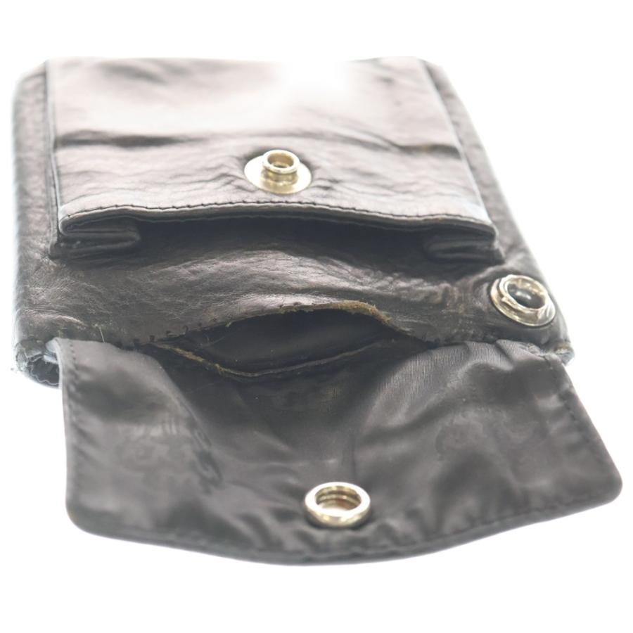 CHROME HEARTS（クロムハーツ） 2FACE ホースシューボタンレザー財布