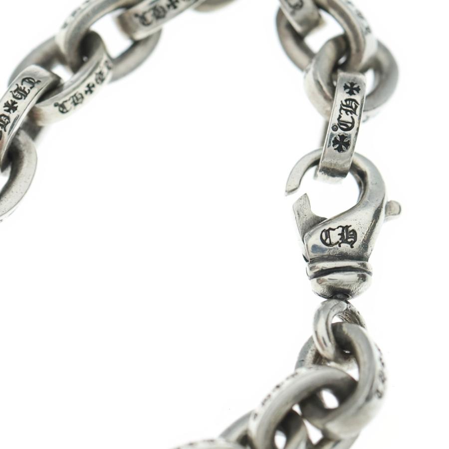 クロムハーツ　ブレスレット　ラージペーパーチェーン　シルバー　7inch 中古 CHROME HEARTS CHROME HEARTS 銀座店 クロムハーツ ラージ ペーパーチェーン ブレス 7