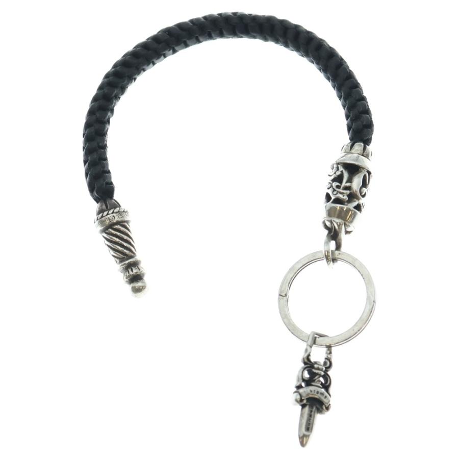 CHROME HEARTS クロムハーツ OTC CELTIC ROLLER ケルティックローラー ダガー レザー キーホルダー CHROME HEARTS（クロムハーツ） OTC CELTIC ROLLER ケルティック