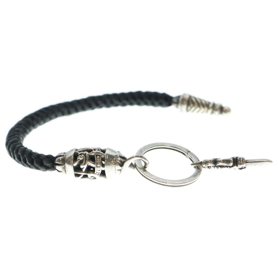 CHROME HEARTS クロムハーツ OTC CELTIC ROLLER ケルティックローラー ダガー レザー キーホルダー CHROME HEARTS（クロムハーツ） OTC CELTIC ROLLER ケルティック