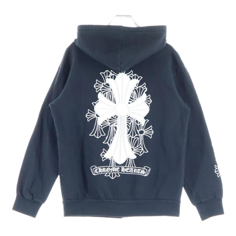 CHROME HEARTS（クロムハーツ） SWTSHRT HD ZIP バックセメタリー