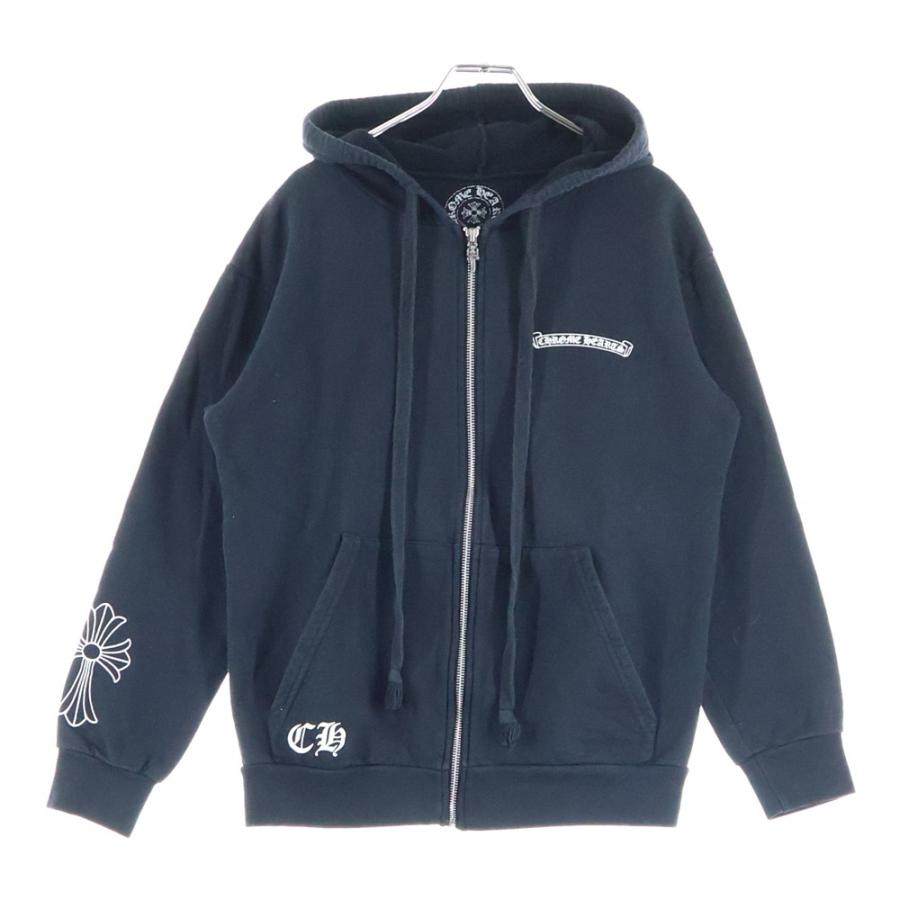 CHROME HEARTS（クロムハーツ） SWTSHRT HD ZIP バックセメタリー