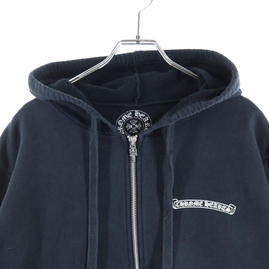 CHROME HEARTS（クロムハーツ） SWTSHRT HD ZIP バックセメタリー