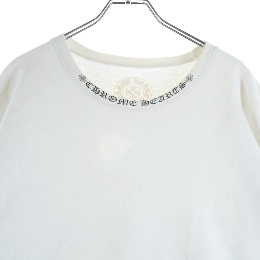 CHROME HEARTS（クロムハーツ） Neck Logo Crewneck Sweatshirt