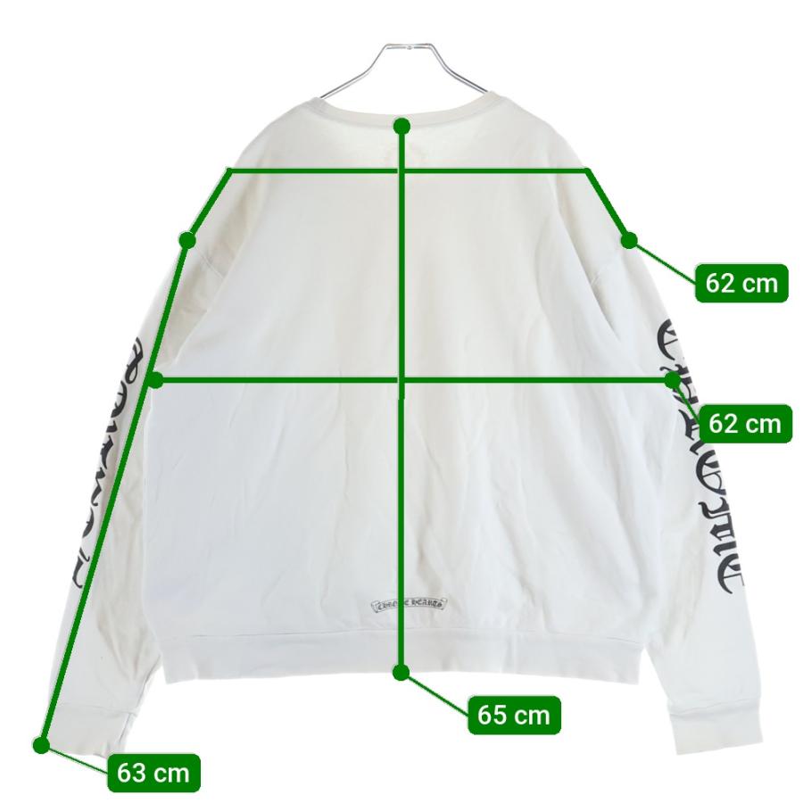 クロムハーツ 　ネックロゴプリントクルーネックスウェット CHROME HEARTS（クロムハーツ） Neck Logo Crewneck Sweatshirt