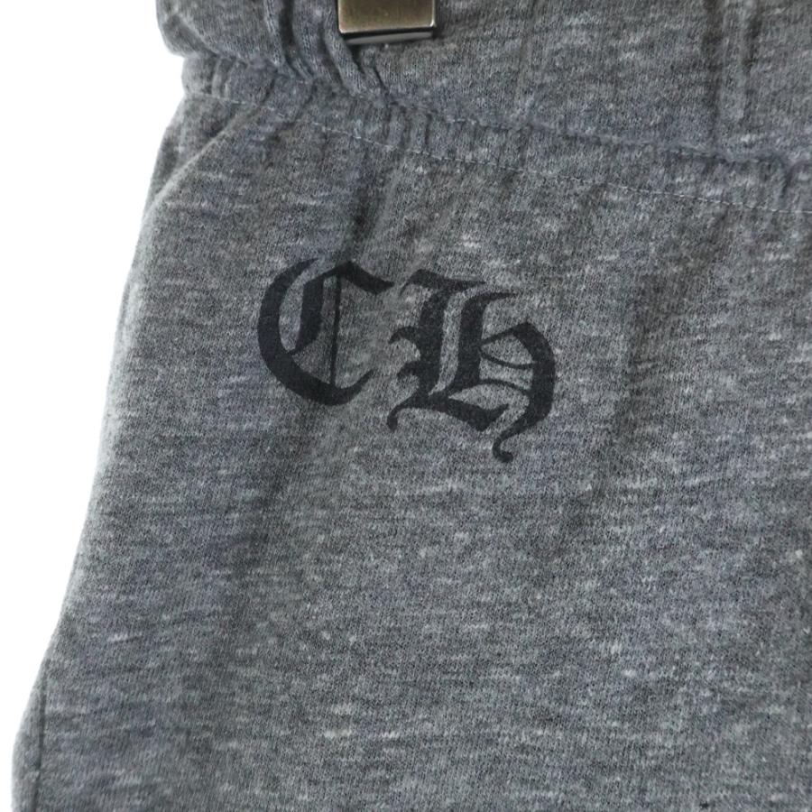 CHROME HEARTS クロムハーツ ホースシュープリント スウェットハーフパンツ グレー_5