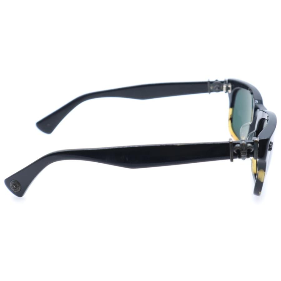 CHROME HEARTS クロムハーツ 52□19-145 GITTIN ANY?-A BSフレアテンプルウェリントン眼鏡の画像