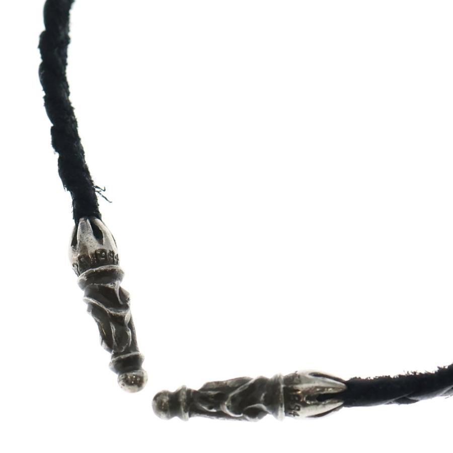CHROME HEARTS（クロムハーツ） LEATHER BRAID スクロールレザー