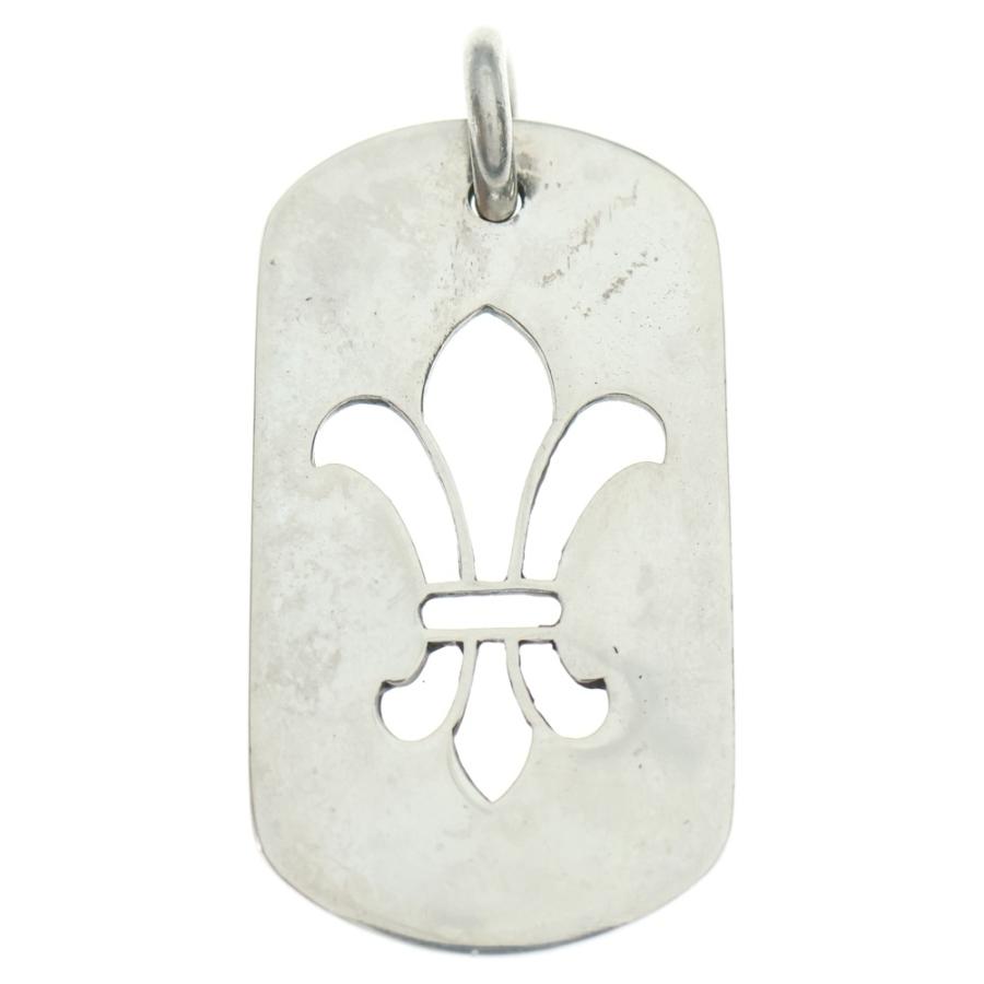 Chrome Hearts BSフレア ドッグタグ ラージ 純正付正規品925付 CHROME HEARTS（クロムハーツ） D TAG LRG ラージドッグタグ BSフレア