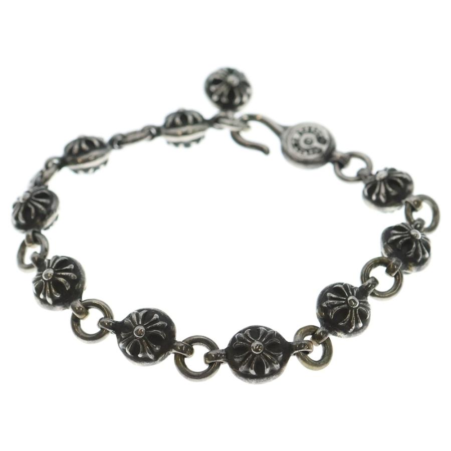 クロムハーツ NO2 BALL #2クロスボール シルバーブレスレット 中古 