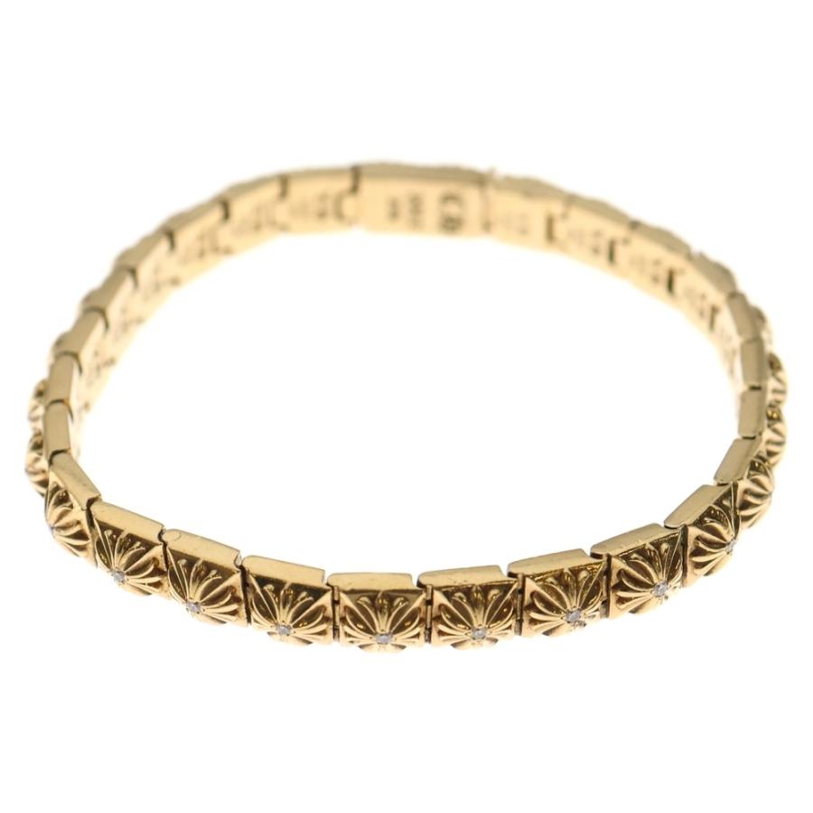 CHROME HEARTS（クロムハーツ） 22K PYRAMID PLS LNK 1/4 DIA