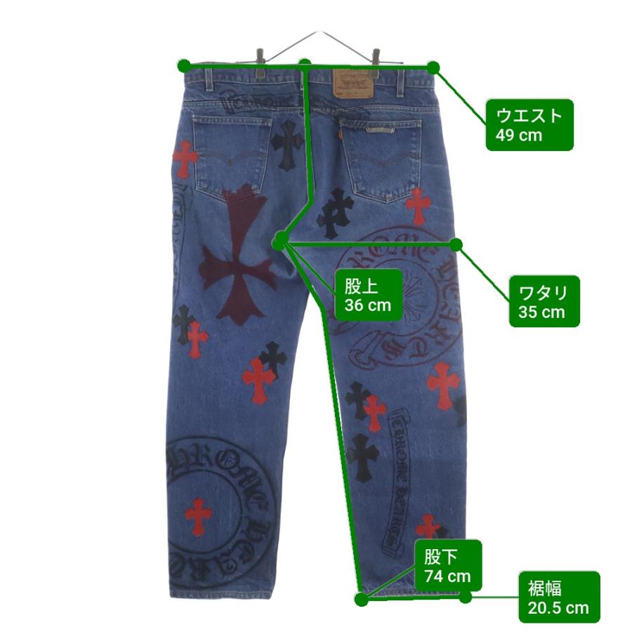 CHROME HEARTS（クロムハーツ） ×LEVI'S STENCIL DENIM 505 ステンシル