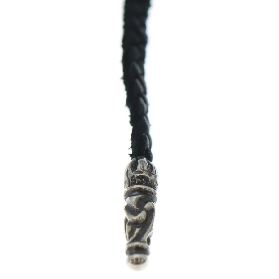 CHROME HEARTS（クロムハーツ） LEATHER BRAID スクロールレザー