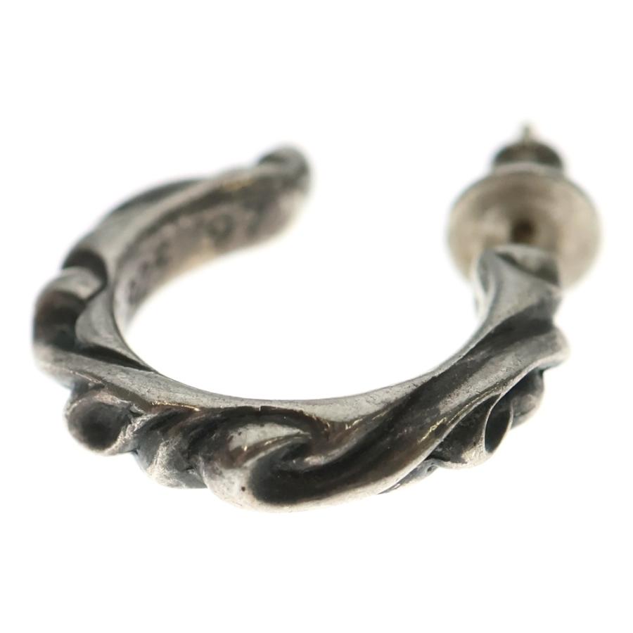 CHROME HEARTS（クロムハーツ） HOOP SCROOL スクロール フープピアス