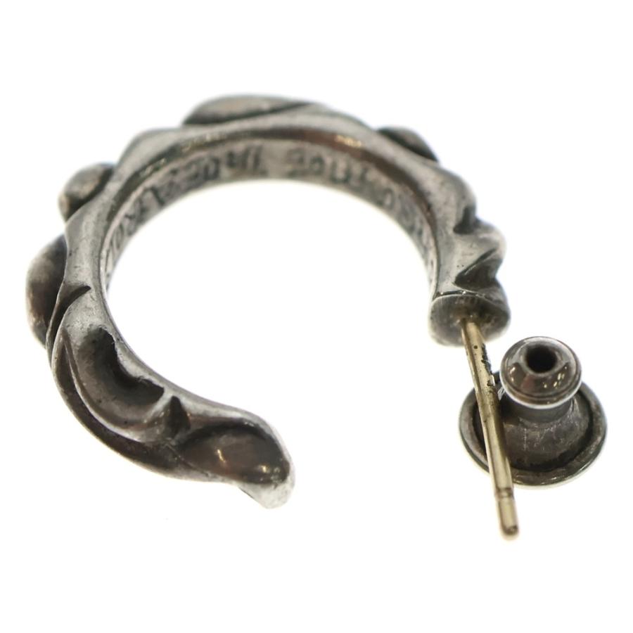 CHROME HEARTS（クロムハーツ） HOOP SCROOL スクロール フープピアス
