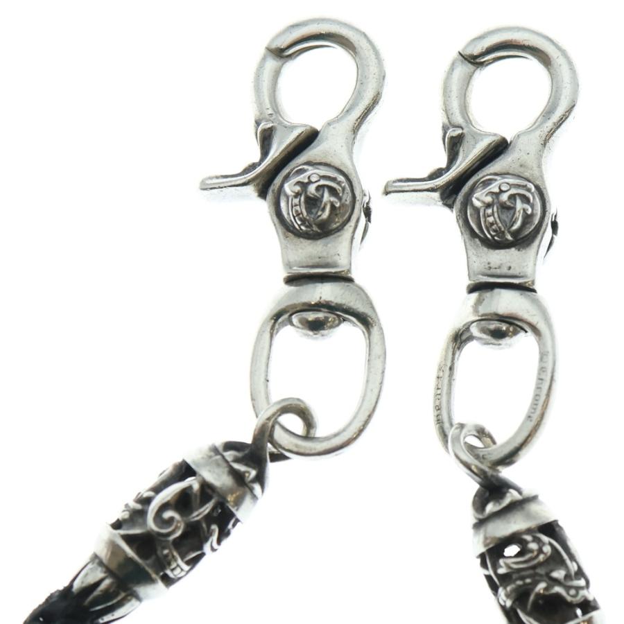 クロームハーツOTC T/2クリップOTCローラーリンクウォレットチェーン CHROME HEARTS（クロムハーツ） OTC SHORT-T 2クリップOTCショート