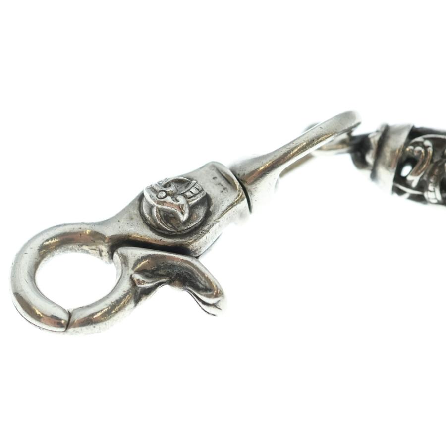 クロームハーツOTC T/2クリップOTCローラーリンクウォレットチェーン CHROME HEARTS（クロムハーツ） OTC SHORT-T 2クリップOTCショート