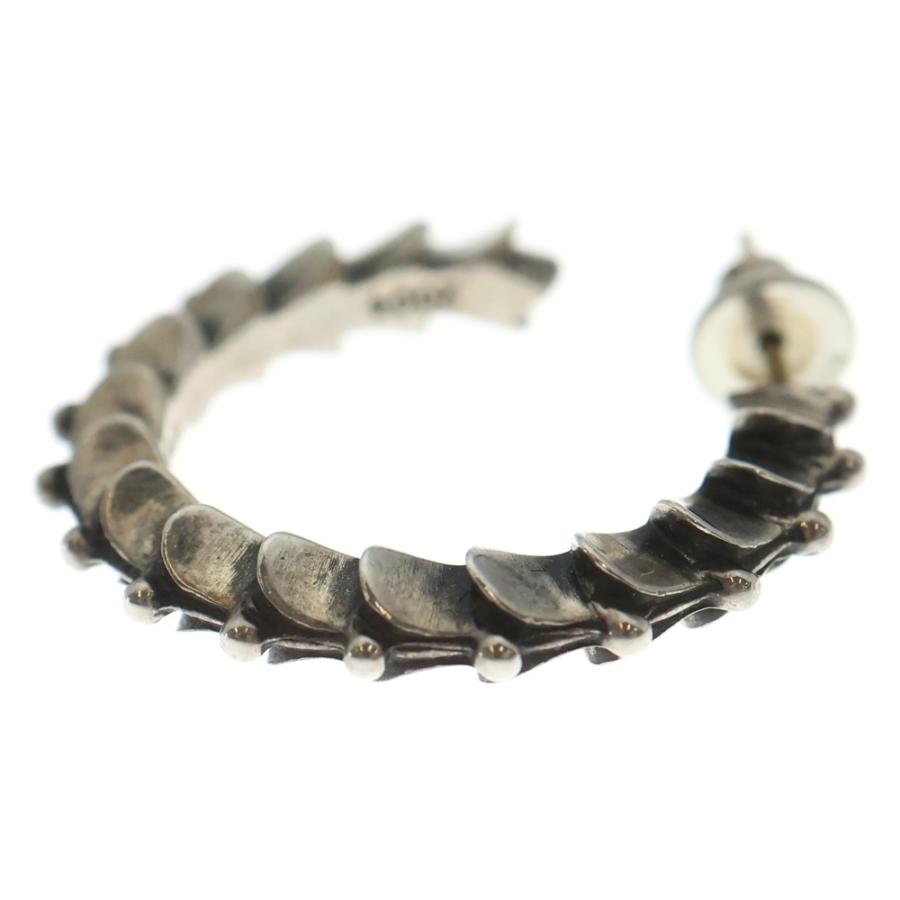 CHROME HEARTS（クロムハーツ） HOOP CRSSTAL クロステイルフープ
