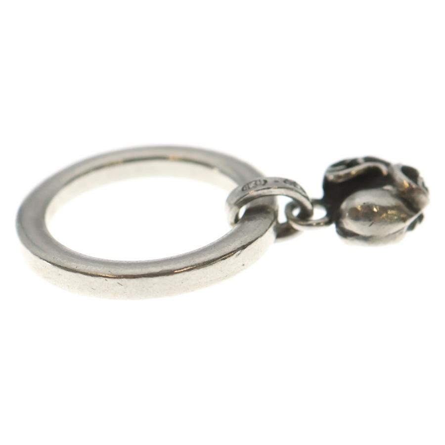 クロムハーツ　NTFLシルバーリング CHROME HEARTS（クロムハーツ） NTFL W NTFL wハートモチーフ シルバー