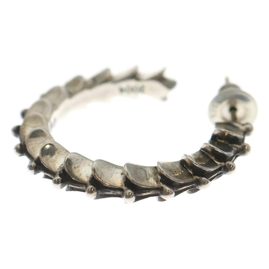 CHROME HEARTS（クロムハーツ） HOOP CRSSTAL クロステイルフープ