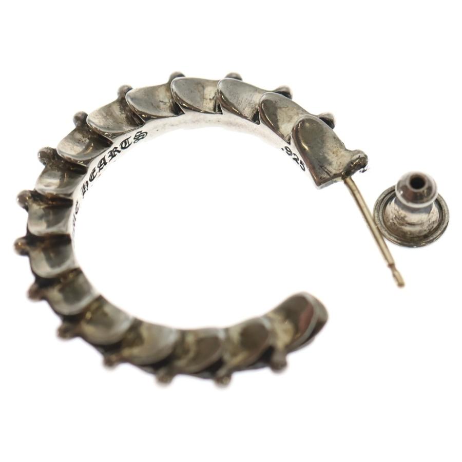 CHROME HEARTS（クロムハーツ） HOOP CRSSTAL クロステイルフープ