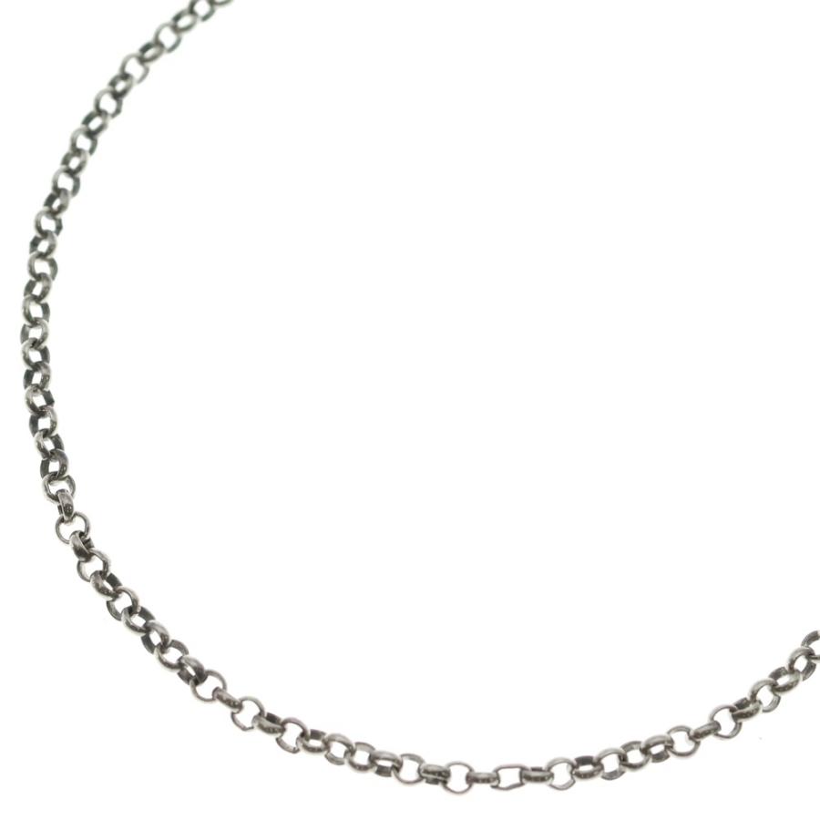 【美品】Chrome Hearts クロムハーツ シルバー neckchain CHROME HEARTS（クロムハーツ） NECKCHAIN R22 ロールチェーン22inch