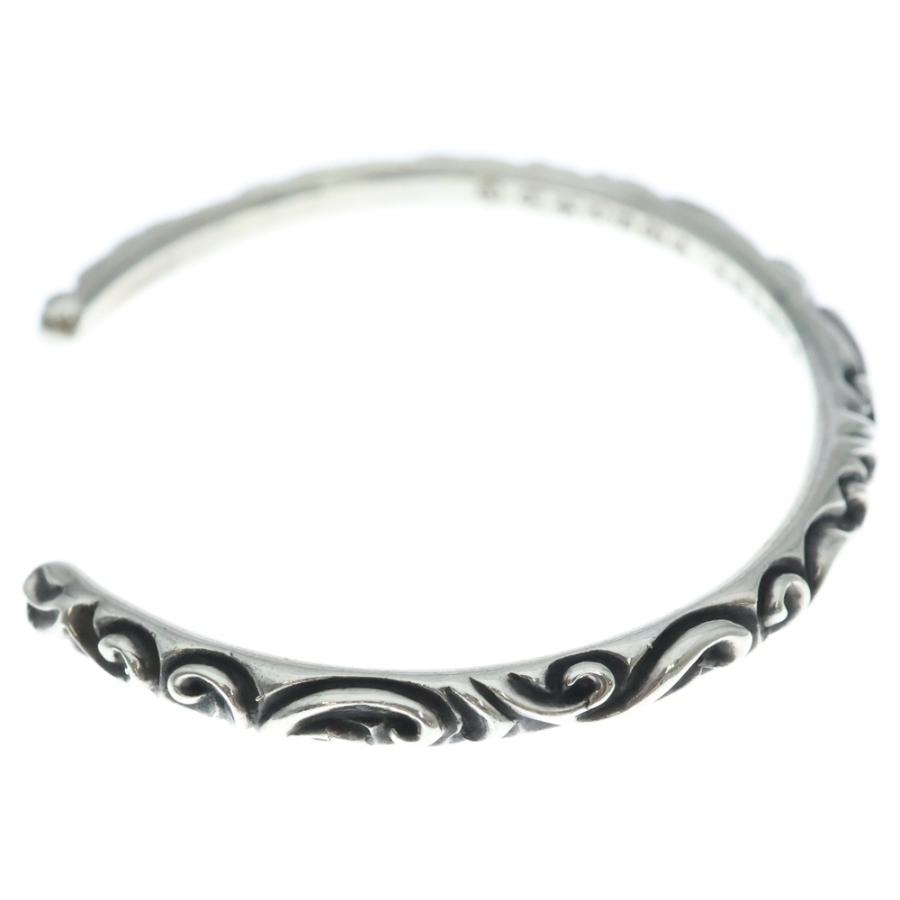 クロムハーツ　スクロールバンドバングル　ブレスレット CHROME HEARTS（クロムハーツ） BANGLE SCROLL スクロールバンド