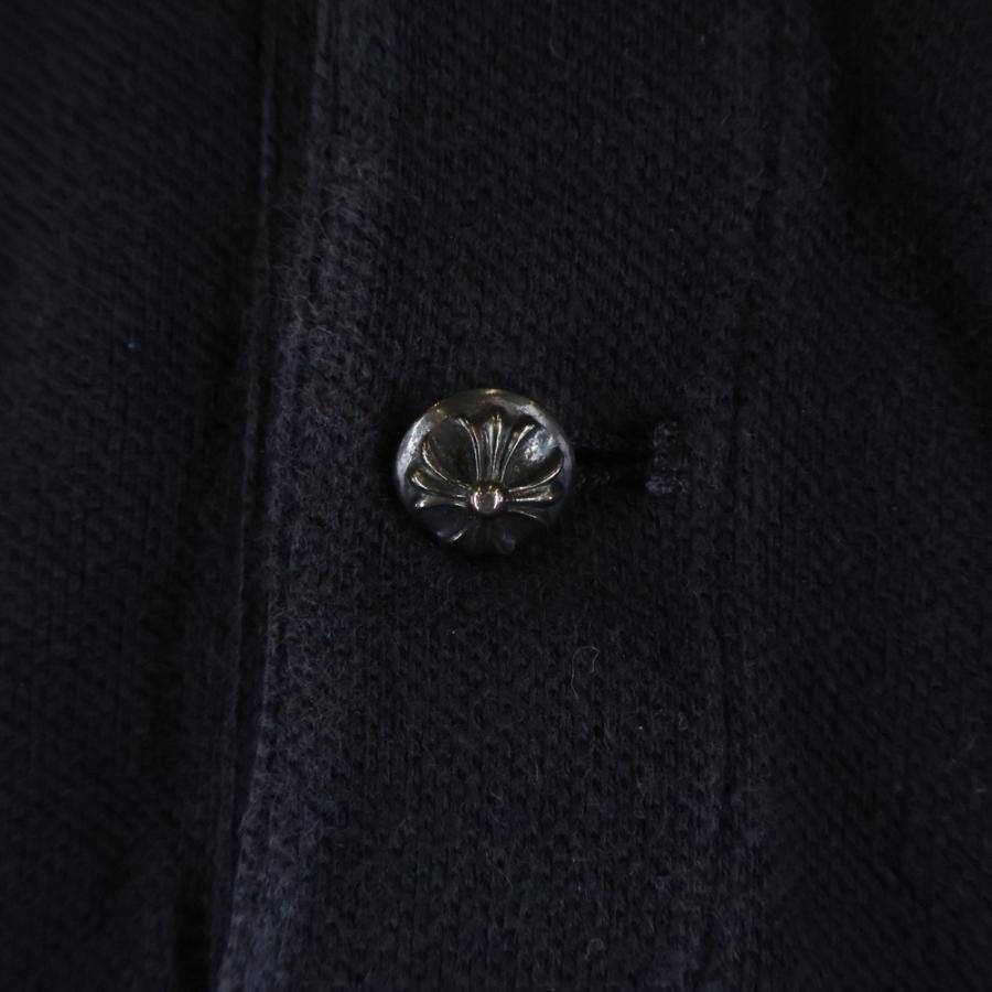 CHROME HEARTS（クロムハーツ） クロスボールボタン 半袖ポロシャツ