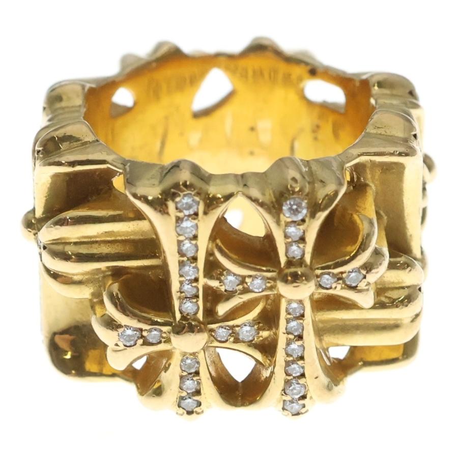 CHROME HEARTS（クロムハーツ） 22K SQUARE CEMETERY P/D スクエア