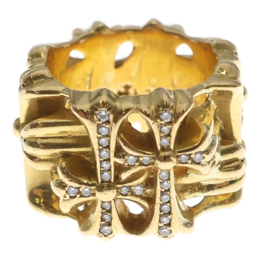 CHROME HEARTS（クロムハーツ） 22K SQUARE CEMETERY P/D スクエア