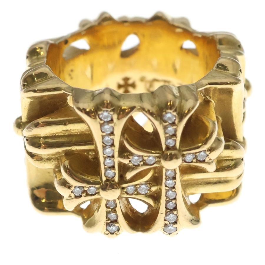CHROME HEARTS（クロムハーツ） 22K SQUARE CEMETERY P/D スクエア